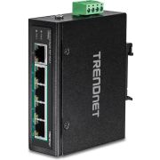 Trendnet TI-PG50 netwerk- Managed Gigabit Ethernet (10/100/1000) Zwart Power over Ethernet (Po netwerk switch