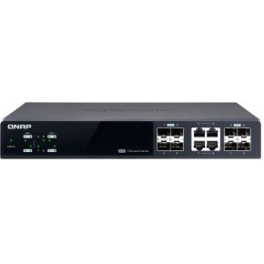 QNAP QSW-M804-4C netwerk-switch Managed 10G Ethernet (100/1000/10000) Zwart