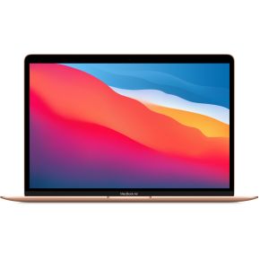 Apple MacBook Air Notebook Goud 33,8 cm (13.3 ) 2560 x 1600 Pixels Apple M 8 GB 256 GB SSD Wi-Fi 6 (