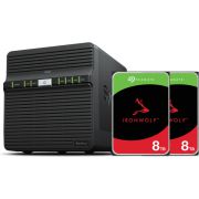 NAS Starterkit Synology DS423 + 2x 8TB Seagate Ironwolf