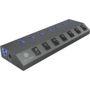 ICY BOX-HUB1701-C3 7 port USB 3.0 Type-A Hub