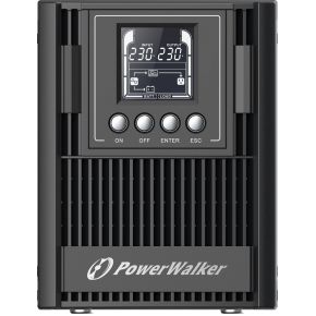 PowerWalker VFI 1000 AT Dubbele conversie (online) 1000 VA 900 W 3 AC-uitgang(en)