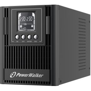 PowerWalker VFI 1000 AT Dubbele conversie (online) 1000 VA 900 W 3 AC-uitgang(en)