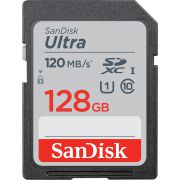 SanDisk Ultra flashgeheugen 128 GB SDXC Klasse 10