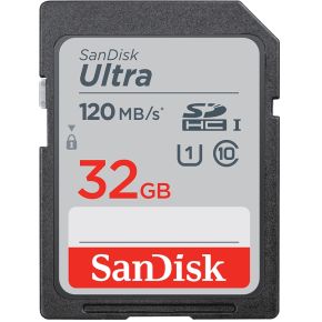 SanDisk Ultra 32GB SDHC Geheugenkaart