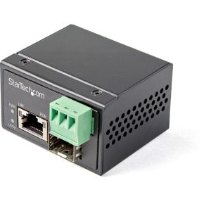 StarTech.com IMC1GSFP30W netwerk media converter 1000 Mbit/s Multimode, Single-mode Zwart