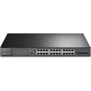 TP-LINK-TL-SG3428MP-netwerk-Managed-Gigabit-Ethernet-10-100-1000-Zwart-Power-over-Ethernet-netwerk-switch