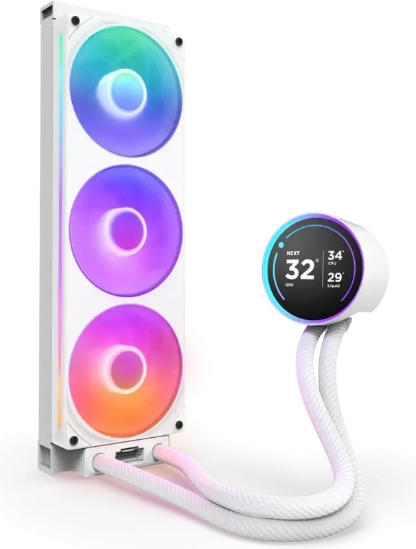 Megekko.nl - NZXT Kraken Elite 360 RGB White 2024 waterkoeler