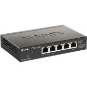 D-Link-DGS-1100-05PDV2-netwerk-Gigabit-Ethernet-10-100-1000-Zwart-Power-over-Ethernet-PoE-netwerk-switch