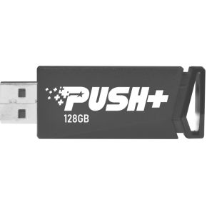 Patriot Memory Push+ USB flash drive 128 GB USB Type-A 3.2 Gen 1 (3.1 Gen 1) Zwart