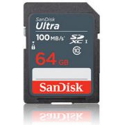 SanDisk Ultra 64GB SDXC Mem Card 100MB/s flashgeheugen