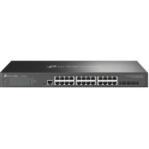 TP-LINK TL-SG3428X netwerk- Managed L2+ Gigabit Ethernet (10/100/1000) Zwart netwerk switch