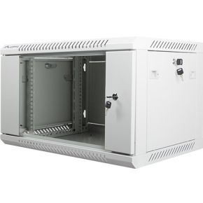 Lanberg WF01-6406-10S rack 6U Wandrek Grijs