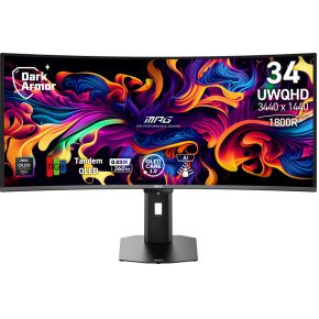 MSI MPG 341CQR QD-OLED X36 34 360Hz Wide Quad HD Gaming Monitor