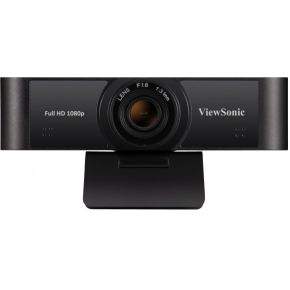 Viewsonic 1080p ultra-wide USB camera with built-in microphones compatible with Windows and Mac,comp