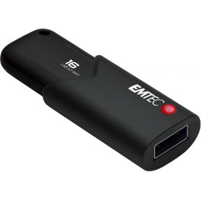 Emtec B120 Click Secure USB flash drive 16 GB USB Type-A 3.2 Gen 2 (3.1 Gen 2) Zwart