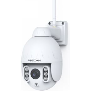 Foscam SD2 2MP Dual-Band WiFi PTZ buiten beveiligingscamera, 4x optische zoom wit