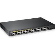 Zyxel-GS1900-48HPv2-Managed-L2-Gigabit-Ethernet-10-100-1000-Power-over-Ethernet-PoE-Zwart-netwerk-switch