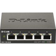 D-Link DGS-1100-05V2 netwerk- Managed Gigabit Ethernet (10/100/1000) Zwart netwerk switch