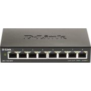 D-Link DGS-1100-08V2 netwerk- Managed Gigabit Ethernet (10/100/1000) Zwart netwerk switch