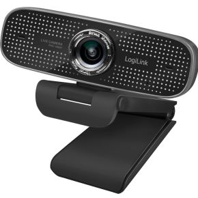 LogiLink UA0378 webcam 2 MP 1920 x 1080 Pixels USB 2.0 Zwart