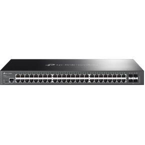 TP-LINK TL-SG3452 netwerk- Managed L2 Gigabit Ethernet (10/100/1000) Zwart netwerk switch