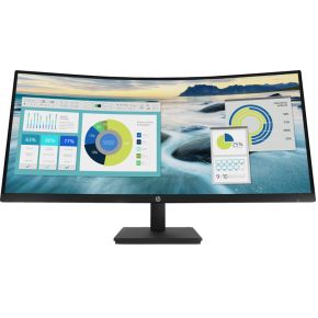 HP P34hc G4 34 Wide Quad HD 60Hz VA monitor