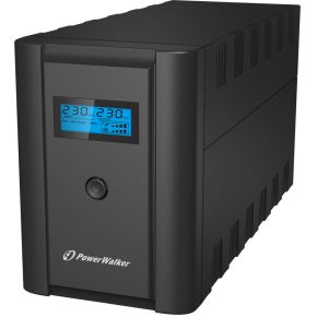 PowerWalker VI 2200 SHL Schuko Line-interactive 2200 VA 1200 W 4 AC-uitgang(en)