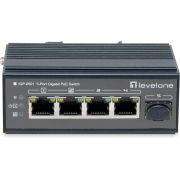 LevelOne IGP-0501 netwerk- Gigabit Ethernet (10/100/1000) Power over Ethernet (PoE) Zwart netwerk switch