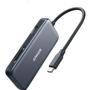 Anker A83340A1 5-in-1 USB-C Hub