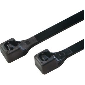 LogiLink KAB0041B kabelbinder Standaard kabelbinder Nylon Zwart 100 stuk(s)