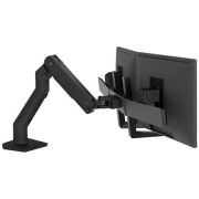 Ergotron HX Desk Dual Monitor Arm Zwart 45-476-224