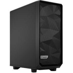 Fractal Design Meshify 2 Compact - Midtowermodel - ATX - 1x USB 3.1 Gen 2 Type C, 2x USB 3.0 - Black Solid - zwart