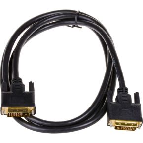Akyga AK-AV-06 DVI kabel 1,8 m DVI-D Zwart