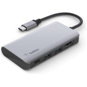 Belkin CONNECT USB-C 4-in-1 Multiport Adapter AVC006btSGY