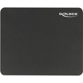 Delock 12005 Muismat zwart 220 x 180 mm