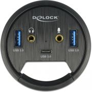 DeLOCK-62794-interface-hub-USB-3-2-Gen-1-3-1-Gen-1-Type-A-5000-Mbit-s-Zwart