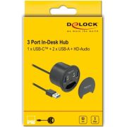 DeLOCK-62794-interface-hub-USB-3-2-Gen-1-3-1-Gen-1-Type-A-5000-Mbit-s-Zwart