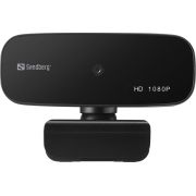 Sandberg-134-14-webcam-2-MP-1920-x-1080-Pixels-USB-2-0-Zwart