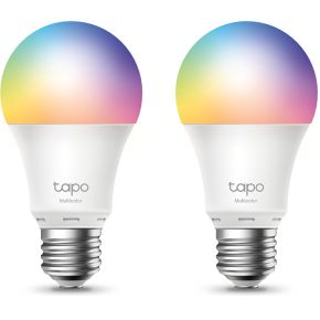 Tapo L530E(2-pack) Intelligente verlichting 8,7 W Metallic, Wit Wi-Fi