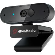 AVerMedia PW310P webcam 1920 x 1080 Pixels USB Zwart