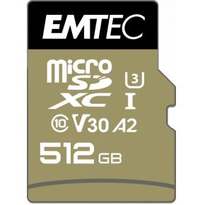 Emtec ECMSDM512GXC10SP flashgeheugen 512 GB MicroSDXC UHS-I Klasse 10