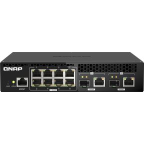 QNAP QSW-M2108R-2C netwerk- Managed L2 Gigabit Ethernet (10/100/1000) netwerk switch