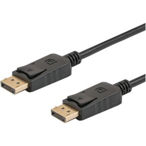 Savio CL-136 DisplayPort kabel 2 m Zwart