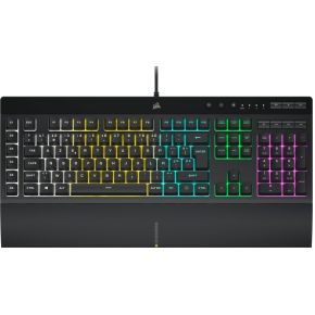 Corsair K55 RGB Pro Zwart Azerty Belgisch