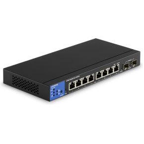 Linksys LGS310MPC Managed L3 Gigabit Ethernet (10/100/1000) Power over Ethernet (PoE) Zwart