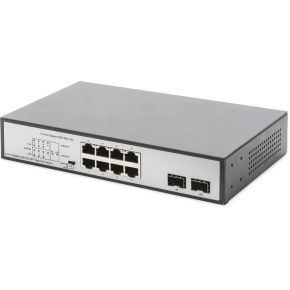Digitus DN-95140 netwerk-switch Unmanaged Gigabit Ethernet (10/100/1000) Power over Ethernet (PoE) Z