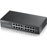 Zyxel GS1100-16 Unmanaged Gigabit Ethernet (10/100/1000) netwerk switch