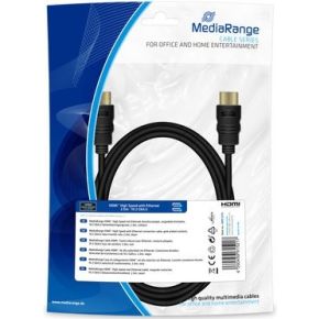 MediaRange MRCS210 HDMI kabel 2 m HDMI Type A (Standaard) Zwart