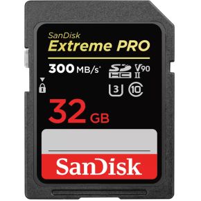 SanDisk Extreme PRO flashgeheugen 32 GB SDHC UHS-II Klasse 10